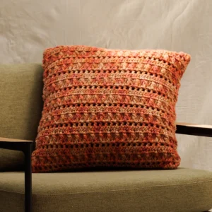 Almofada Mix Tricot Laranja