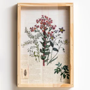 Quadro Botanico Flor
