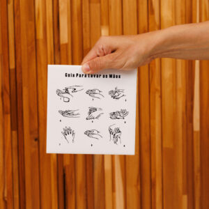 Azulejo Lave as mãos