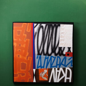 Quadro Muñoz Quadrado Série Fun - n.03