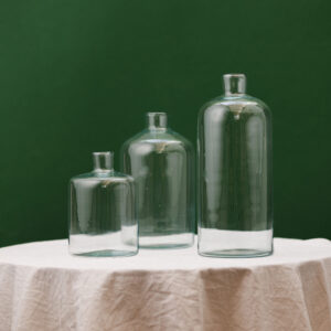 Trio de Vasos de Vidro Biquinho