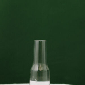 Vaso de Vidro Garrafa