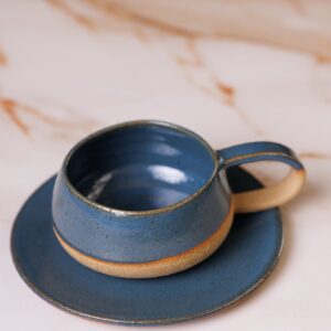 Kit Xícara Bossa Chá Azul unidade